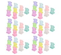 INOOMP 90 Pezzi Mini Orsetti Acrilici Decorativi p e r Vasi Stretti | Riempitivi Traslucidi, Leggeri e Riutilizzabili, per Aule, Feste di Compleanno e Progetti Creativi