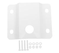 INOOMP Accessori per lampioni Hardware delle Parti della Lampada Staffa di Montaggio della Luce Staffa Leggera Supporto per palo della Luce Ferro da Stiro Bianca