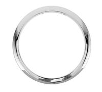 INOOMP Accessori per percussioni il tamburo suona muto Parti di percussione fai -da -te Monte del cerchio di batteria Morsetto del cerchio della grancassa Metallo Silver