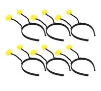 INOOMP Accessorio per Testa da Cosplay Palla di Pelo, 6 Fasce Elastiche Leggere, per Feste di Compleanno e Festival