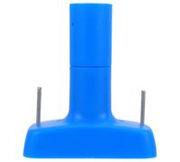 INOOMP Adattatore Filettato per Maniglia Scopa 2,2cm in Plastica Blu | Connettore di Ricambio per Aste e Manici, Montaggio Rapido, Uso per Manutenzione Domestica e Ufficio