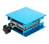 INOOMP Ascensore da Laboratorio in Alluminio Anodizzato 100X100X160Mm, Sollevatore Manuale per Strumenti e Contenitori di Laboratorio