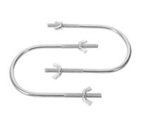 INOOMP Base Gancio a U per Ruote Girevoli Radiatore Elettrico, Supporto per Riscaldatore ad Olio Compatibile, Staffa per Telaio Accessori per Spostamento Facile in Casa e Ufficio