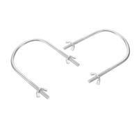 INOOMP Base Ruote Piroettanti Gancio a Forma di U per Radiatore Elettrico ad Olio, Accessorio Girevole per Supporto Ruotine Riscaldatore, Compatibile Telaio Riscaldatori Elettrici