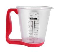 INOOMP Bilancia da Cucina Digitale Multifunzione 1000g Display Lcd, Materiale PC e Abs, Colore Rosso per Farmacia e Caffè