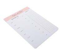 INOOMP Blocco Note Strappabile Planner Giornaliero per Casa e Ufficio, Quaderno Lista delle Cose, Comodo Blocco Note Multifunzionale per Studio, Lavoro e Organizzazione Personale,