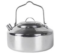 INOOMP Bollitore Design Elegante e Unico Portatile da 1000ml in Acciaio Inossidabile per Tè e Acqua per Campeggio e Uso Domestico