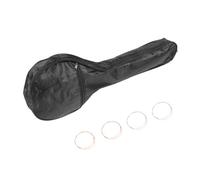 INOOMP Borsa Per Trasporto Mandolino Oxford Con Custodia Strumenti e Scomparto Accessori, Resistente e Professionale Adatta a Mandolini Standard Per Esibizioni e Uso All’aperto