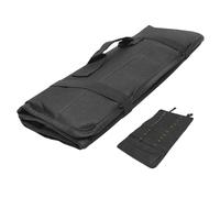 INOOMP Borsa Portacoltelli da Chef Portatile 22 Scomparti Oxford | Nero, Design Leggero e Resistente All’usura, Grande quando Aperta e Compatta Arrotolata