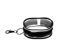 INOOMP Borsa Trasparente per Cavi Borsa per Gioielli Custodia da Viaggio Sacco Portaoggetti in Pvc Design Portatile