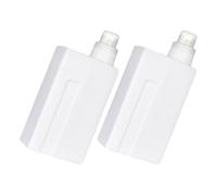 INOOMP Bottiglie Ricaricabili per Lavanderia 2 Pezzi da 1000ml, Flaconi Multiuso Vuoti per Detersivo Liquido e Lozione, Contenitori Erogatori Portatili Tappo, per Uso Domestico