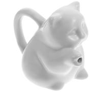 INOOMP Brocca Facile Ceramica Forma per Latte Animale e da di a 50ml, Superficie Liscia da Conservare, per Ristoranti e Luoghi di Ristorazione
