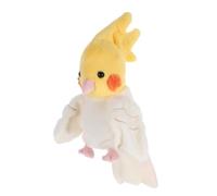 INOOMP burattino pappagallo giocattolo burattino a mano Puppet a mano animale gioco di finzione animale burattini narrativi burattino di mano animale cotone pp Yellow