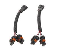 INOOMP Cablaggio Connettore Portalampada Auto 2 Pezzi Presa di Luce Spina Resistente al Calore per Fari e Luci Posteriori, Compatibile per Sostituzione Rapida e Uso