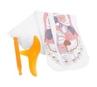 INOOMP Calzini Massaggio Piedi in Cotone con Bastoncino Manuale per Agopressione Lunga Unisex Rilassamento Plantare e Terapia Foot Care