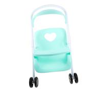 INOOMP Carrello Giocattolo Passeggino Per Bambole 1-3 Passeggini Per Bambole Per Roba Da Bambola Giocare Passeggino Mini Passeggino Da Casa Plastica Light Green