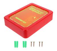 INOOMP Cassetta Porta Chiavi per Situazioni Critiche Resistente all'Acqua per Serrature e Documenti, Contenitore Sicuro per Chiavi di Casa, Auto e Estintori, Organizer per Stile Casuale