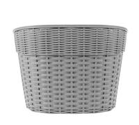 INOOMP Cestino Posteriore in Plastica per Scooter Elettrico Coperchio e Supporto, Portaoggetti Resistente agli Urti per Bici da Strada e Mountain Bike, Portapacchi Spazioso per Spesa