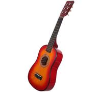 INOOMP Chitarra Giocattolo Per Ragazzo Ragazza 21 in Legno Strumento Musicale Educativo Per Principianti Chitarra Acustica Portatile Per Sviluppo Musicale