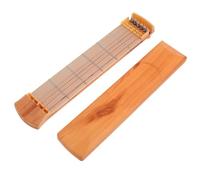 INOOMP Chitarra Tascabile Portatile Strumento Per Esercitarsi Adatto Per Principianti e Pratica Leggera