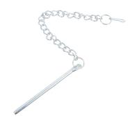 INOOMP Cinghia di Fissaggio in Metallo per Ombrellone da Esterno, Catena di Sollevamento Resistente, Accessorio Ricambio per Ombrelloni da Giardino, Compatibile per Patio, Balcone