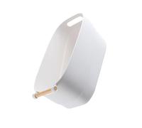INOOMP Ciotola per Ammollo Mani in Stile Giapponese Bianca, Contenitore per Manicure Art Professionale, Accessorio per Salone di Bellezza e Uso Domestico