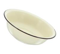 INOOMP Ciotola Smaltata Spessa per Zuppe e Minestre, Bacino Multiuso Resistente alla Deformazione, Design Semplice per Famiglia e Conservazione Alimenti Stili multipli