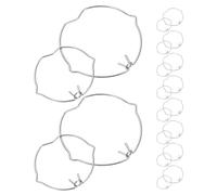 INOOMP Clip a Molla per Faretti da Incasso in Metallo, Morsetti a Molla per Fissaggio Lampadine Mr11 Mr16, Set 20 Pezzi per Illuminazione Interna e Commerciale