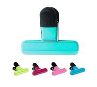 INOOMP Clip per Sacchetti Alimentari in Plastica 5 Pezzi Clip Sigillanti per Alimenti Protezione da Polvere per Cucina e Conservazione