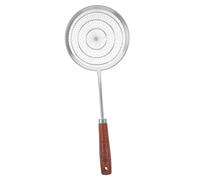 INOOMP Colino per Fritti in Acciaio Inossidabile Schiumarola Resistente ad Alta Temperatura per Cucina Cucchiaio Scolapasta per Pasta Verdure e Carne Manico Robusto