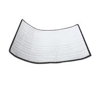 INOOMP Copertura per Lavatrice da Esterno Barriera Termica Isolante in Lamina, Parasole Magnetico 50x70 Cm per Balcone, Protezione Antipolvere per Carico Frontale