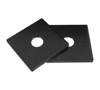 INOOMP Copertura Presa Quadrata in Abs 2 Pezzi con Foro da 22mm, Protezione e Organizzazione Interruttori e Prese Elettriche per Case e Centri Commerciali