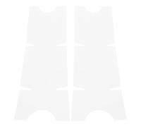 INOOMP Copertura Protettiva Trasparente per Pedivelle Bici da Strada, Protezione Autoadesiva per Braccio Manovella in Silicone Resistente agli Urti, Compatibile Mountain Bike e