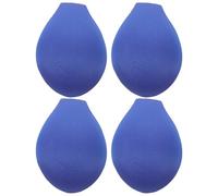 INOOMP Coppa Protettiva per Uomo 4 Pezzi Rigonfiamento a U Perforata Blu Scuro, Coppa Atletica Riutilizzabile per Biancheria Intima Sportiva, Adatta per Nuoto, Corsa e Fitness,