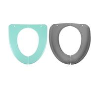 INOOMP Copriwater Portatili da 2 Pezzi per Viaggi: copriwater Pieghevole Impermeabile - Cuscino Personale Riutilizzabile per bagni pubblici