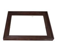 INOOMP Cornice per Tele in Resina Caffè 25x30cm, Stile Chic | Riutilizzabile, Facile da Posizionare, Resistente a Rotture e Usura, per Dipinti e Decorazioni Murali