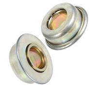 INOOMP Cuscinetti per Ruote Anteriori Sedia a Set 4 Pezzi in Ferro Colore Oro per Forcella e Stelo, Accessori per Sostituzione Ruote Deambulatori e Carrozzine