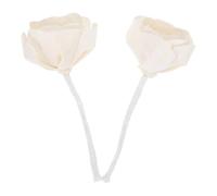 INOOMP Diffusore di Aromaterapia con Fiori Artificiali da 7 Cm e Stoppino in Cotone, Set 2 Pezzi per Profumo Duraturo, Decorazione Floreale per Ufficio, Bagno e Camera da Letto