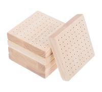 INOOMP Espositore per Lecca-lecca in Legno 5 Pezzi Struttura Stabile e Design Semplice, Supporto Pratico per Cake Pop per Eventi e Negozi