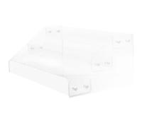 INOOMP Espositore Trasparente per Chewing Gum a 3 Livelli, Porta Gomme da Masticare in Acrilico 31cm, Scaffale da Banco per Supermercati e Minimarket