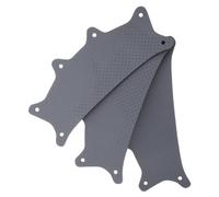INOOMP Fascia Antisudore Sostituibile per da Lavoro 3 in Mesh Nero Facile da Pulire e Rimuovere, Accessori per Industriale