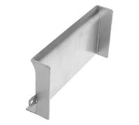 INOOMP Fontane Cascata per Giardino da Intemperie di Resistente in Canale Scarico Acciaio Inossidabile Argento Creazione Precisa di Cascate Moderne Esterno