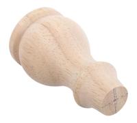INOOMP Gambe Mobili Rotonde in Legno Stile Francese, Khaki per Restauro | Supporto per Tavolini e Armadi, Montaggio Semplice, Durevolezza Notevole