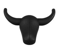 INOOMP Gancio da Parete in Metallo Bull Horn, Gancio per Cappello Creativo e Decorativo, Resistente e Lavorato a Mano per Camere da Letto, Cucina e Ingresso, Capacità Aumentata