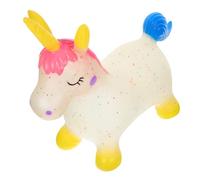 INOOMP Gonfiabile Unicorno per Saltellante per e Equilibrante per Sviluppo Motorio e Divertimento all