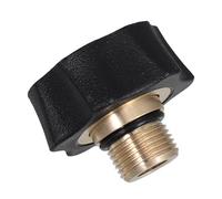 INOOMP Ingresso Acqua per Pompa per Pulizia Accessorio per Outlet Rondella di Pressione Connettore Rapido Maschio Adattatore per Tubo da Maschio a Femmina Black Addominali
