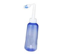 INOOMP Irrigatore Nasale in Materiale Sicuro per Adulti e Ragazzo Ragazza da 500 Ml Strumento la Pulizia del Naso Bottiglia per Lavaggio Nasale e Superficie Antiscivolo per Uso