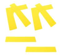 INOOMP Kit di Marcatura Linee per Campi da Tennis e Pickleball, Nastro Portatile Resistente UV, Installazione Sicura per Uso Sportivo all’Aperto e Allenamenti Professionali