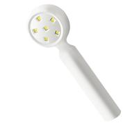 INOOMP Lampada Portatile per Unghie a LED Uv, Asciugatrice per Smalto in Gel, Luce LED per Manicure Veloce, Piccola e Leggera, per Uso Domestico e Centri Estetici