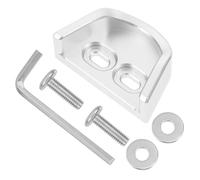 INOOMP Limitatore Portiera Auto Rinforzato Argento per Tailgate Blocco Apertura Controllata Protezione Antiurto Design Elegante e Funzionale per Guida Confortevole